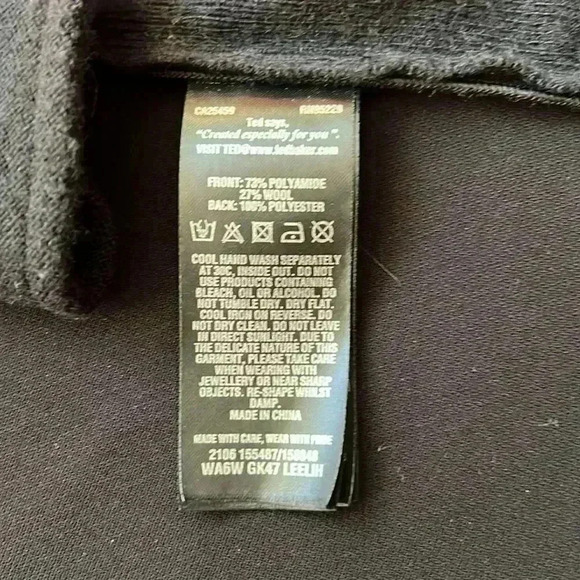 🔥TED  Baker🔥 | Leelih black longline wool blend vest - Picture 7 of 13